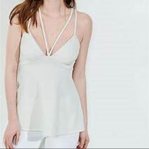 Express Strappy Cami White Ivory Small NWT A52